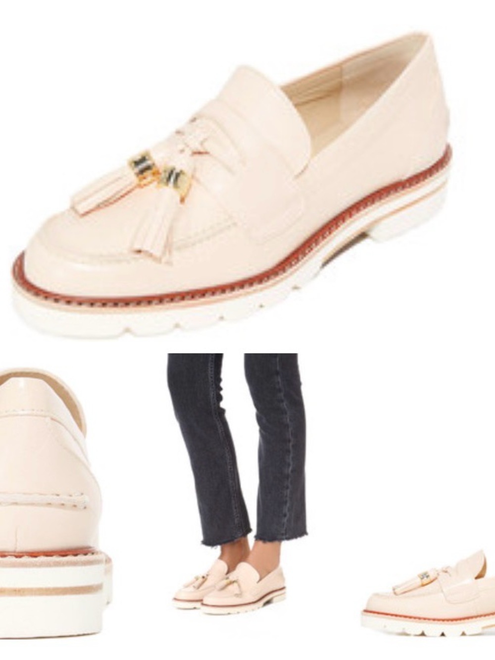 Women’s Tassel Loafer - Cream Slip-On Comfort